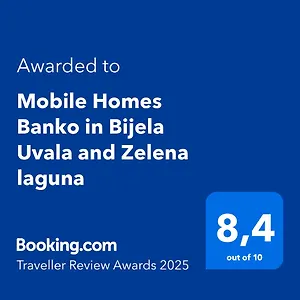 Mobile Homes Banko In Bijela Uvala And Zelena Laguna Parco vacanze